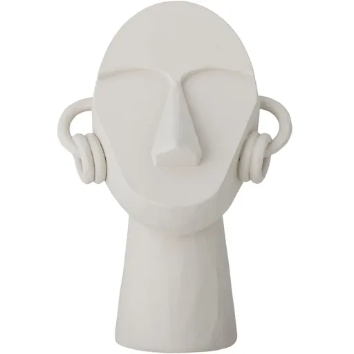 Dekorace LUELLE 24 cm, bílá, polyresin, Bloomingville