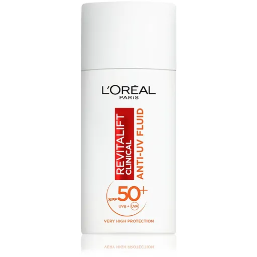 L'Oréal Paris Denní ochranný fluid Revitalift Clinical SPF50+ s vitamínem C (Anti-UV Fluid) 50 ml