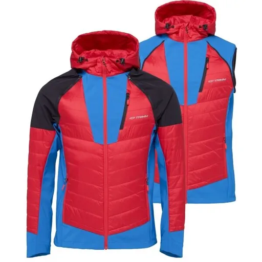 TRIMM CONTRE Pánská bunda, červená, velikost XXXL