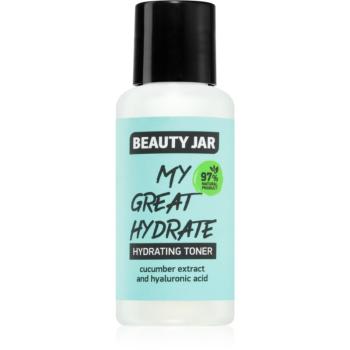 Beauty Jar My Great Hydrate hydratační tonikum s výtažky z okurky 80 ml