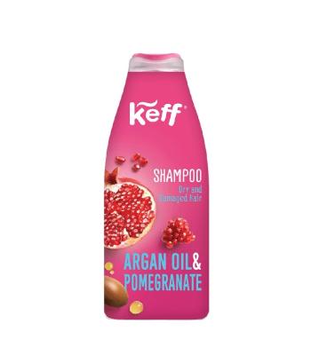 Keff Šampon na suché vlasy Granátové jablko & Arganový olej 500 ml