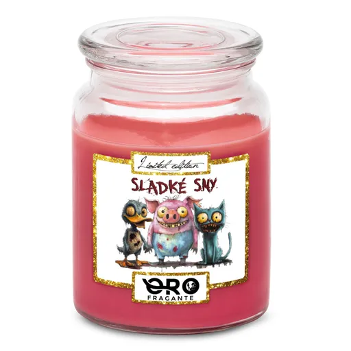 Svíčka Sladké sny (Vůně svíčky: Višně v čokoládě)