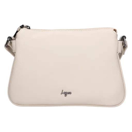 Dámská crossbody kabelka Lagen Tonje - krémová