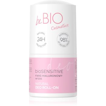 beBIO Hyaluro bioSensitive deodorant roll-on pro citlivou pokožku 50 ml