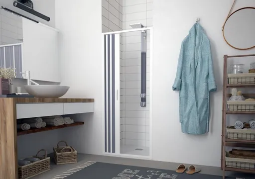 FORTE Sprchová zástěna FLEX MARTE NEW Rozměr A 120 140, Rozměr C 185, Typ otevírání Zavírání na stranu OLBBXF123001