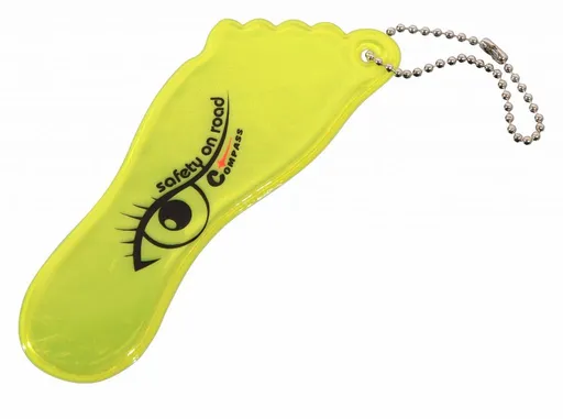 Compass 88312 Reflexní přívěšek Foot, žlutá