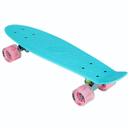 Pennyboard ENERO AZURE, 56 cm s LED kolečky
