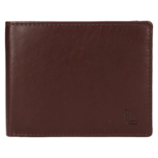 Pánská kožená peněženka Lagen Asher - hnědá