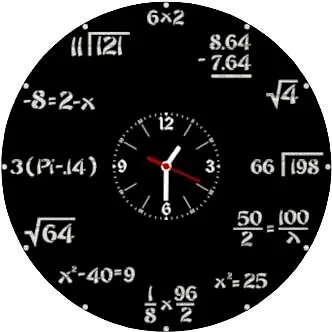 hodiny LP vynil 30cm Vzorce (8594167093002)