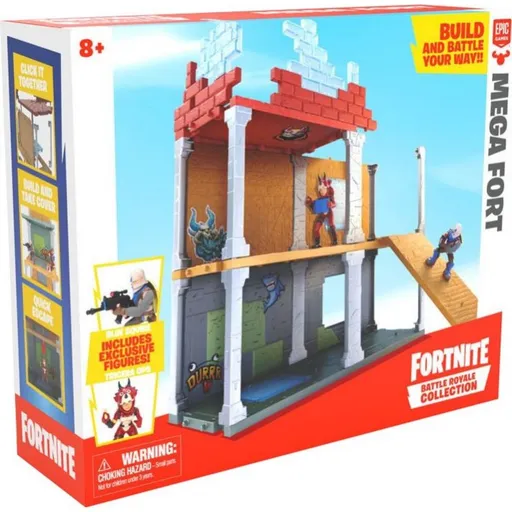 Fortnite Mega Pevnost s 2 figurkami