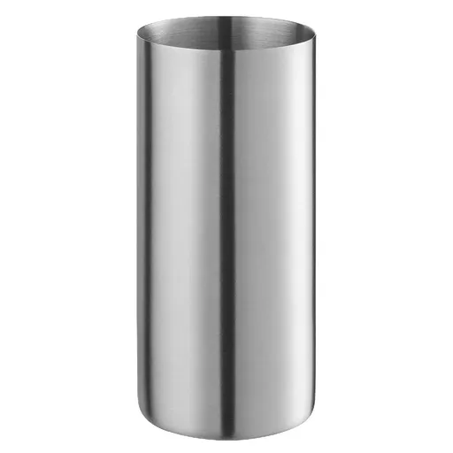 Kelímek na zubní kartáčky MODO 12 cm, stříbrná, matná nerezová ocel, Blomus