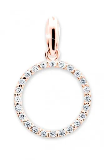 Cutie Jewellery Nadčasový přívěsek z růžového zlata Z6270-1979-40-10-X-4