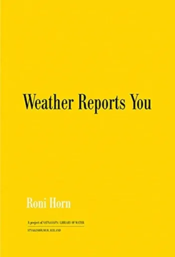 Roni Horn: Weather Reports You (2022) - Roni Horn