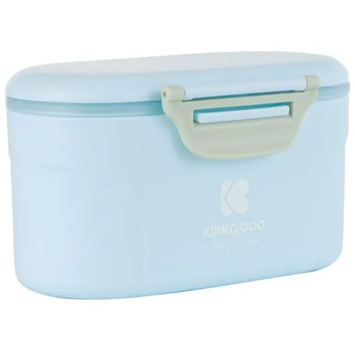 KikkaBoo Zásobník na sušené mléko s odměrkou 130g Blue