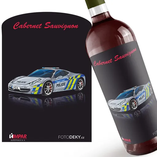 Víno Policejní sporťák (Druh Vína: Červené víno)