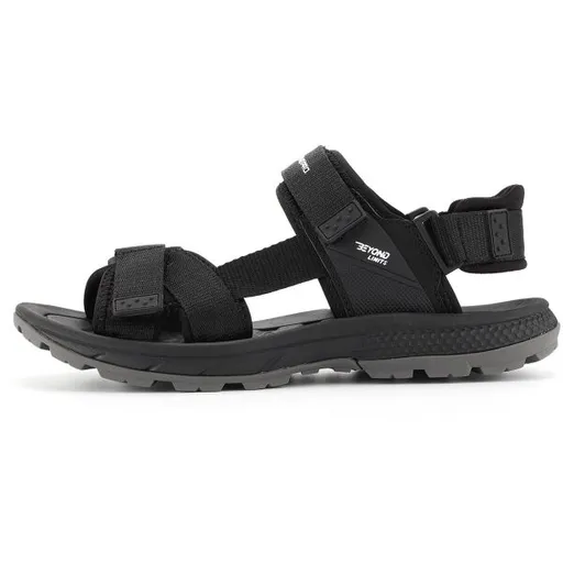 ALPINE PRO ALVE Pánské sandály, černá, velikost