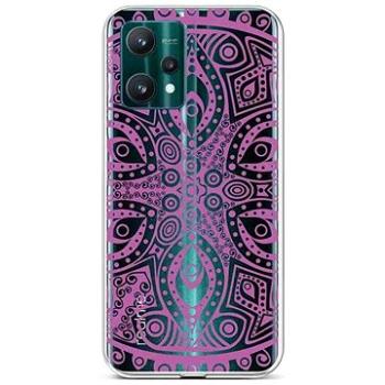 TopQ Kryt Realme 9 Pro silikon Violet Mandala 73063 (Sun-73063)