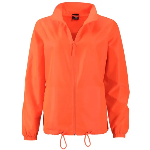 James & Nicholson (Daiber) Dámská větrovka JN1131 - Jasně oranžová | L