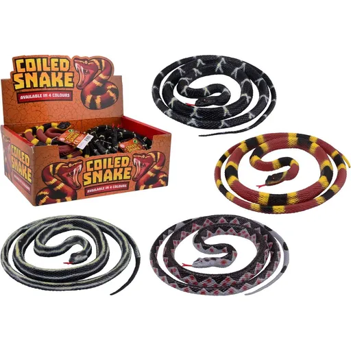 Strečový had stočený