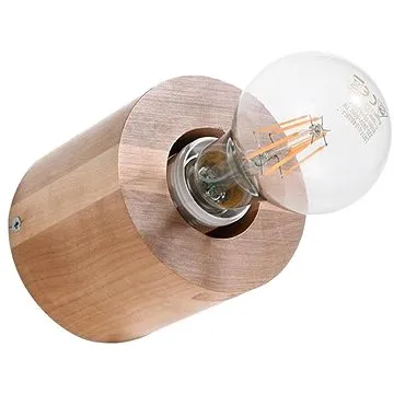 Nástěnné svítidlo SALGADO 1xE27/60W/230V dřevo (121663)