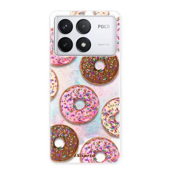 Odolné silikonové pouzdro iSaprio - Donuts 11 - Poco F6 Pro