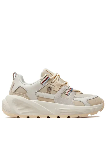 Tommy Hilfiger dámské béžové tenisky FW0FW07674 40