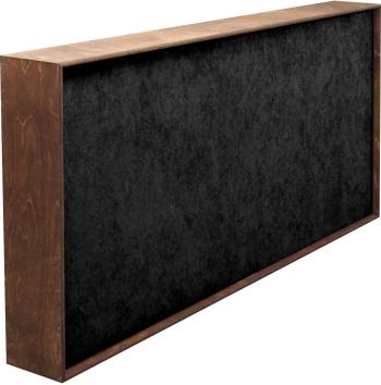 Mega Acoustic FiberExcellent120 Walnut/Black Absorpční dřevěný panel