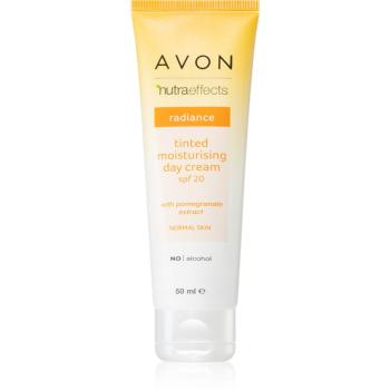 Avon Nutra Effects Radiance tónovací hydratační krém SPF 20 50 ml