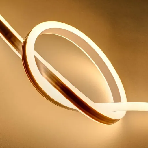 DecoLED Dvoustranný LED Neon, teple bílá, IP44, 1 m