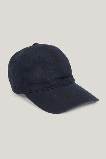 KŠILTOVKA GANT LINEN CAP BLACK