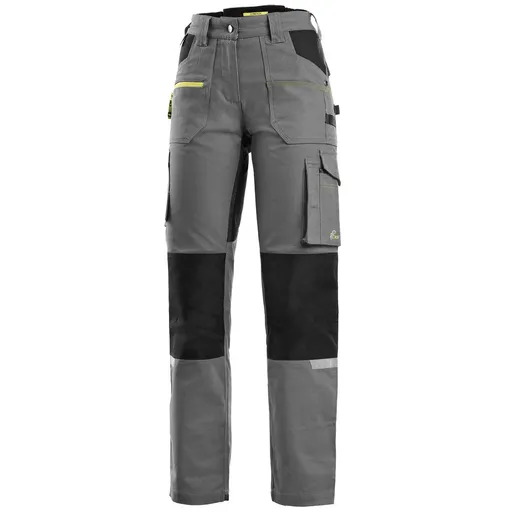 Canis (CXS) Dámské montérky do pasu CXS STRETCH - Šedá / černá | 40