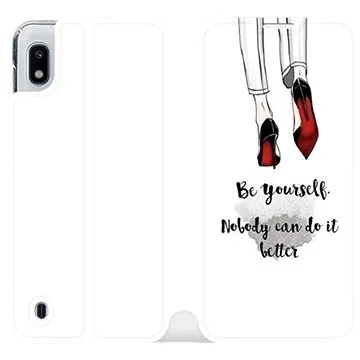 Flipové pouzdro na mobil Samsung Galaxy A10 - M046P Be yourself (5903226878765)