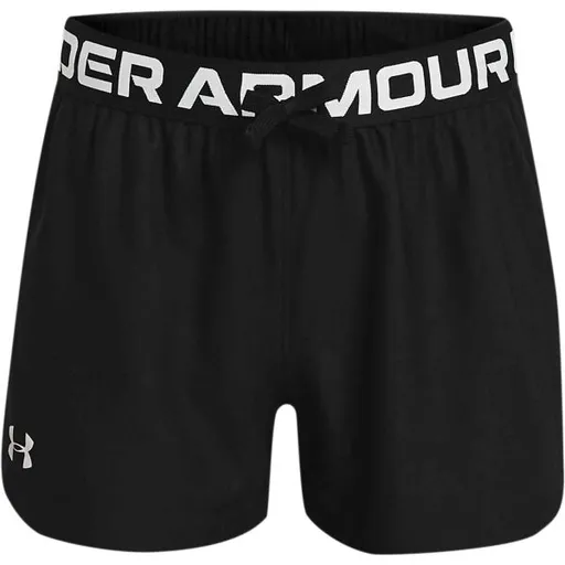 Under Armour PLAY UP SOLID Dívčí kraťasy, černá, velikost XL