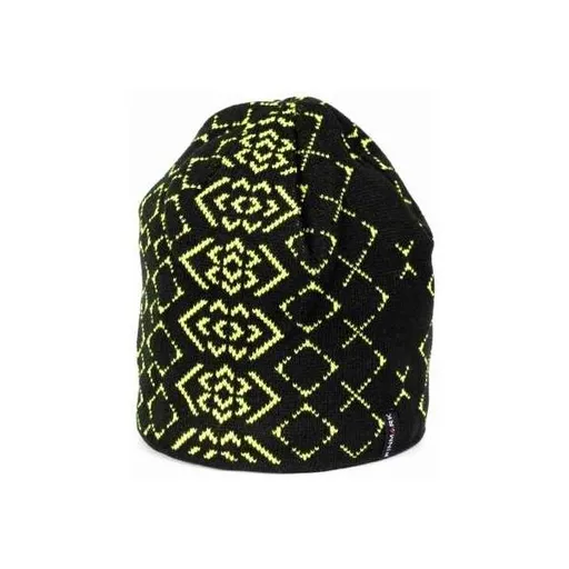 Finmark WINTER HAT Zimní pletená čepice, černá, velikost UNI