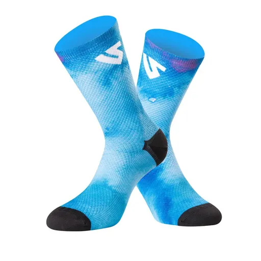 Ponožky Undershield Tye Dye modrá 42/46