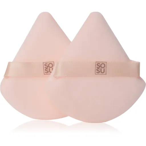 SOSU Cosmetics Powder Puff labutěnka 2 ks