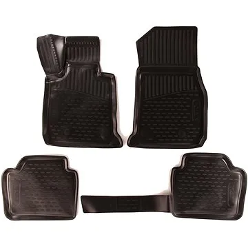 SIXTOL 3D Gumové koberce BMW Series 3, 2015-
