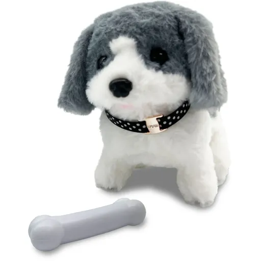 Alltoys Mazlíci pejsek Punťa šedobílý