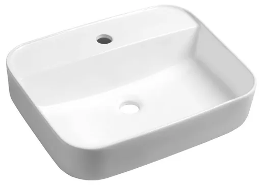 SAPHO GARDA keramické umyvadlo na desku, 50x40cm, bílá AR452