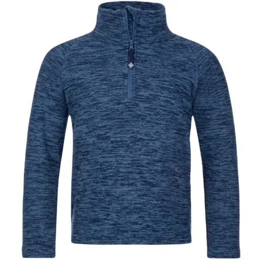 KILPI ALMERI Dětská fleecová mikina, modrá, velikost