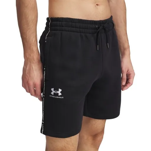 Under Armour ICON FLEECE SHORTS Pánské šortky, černá, velikost M