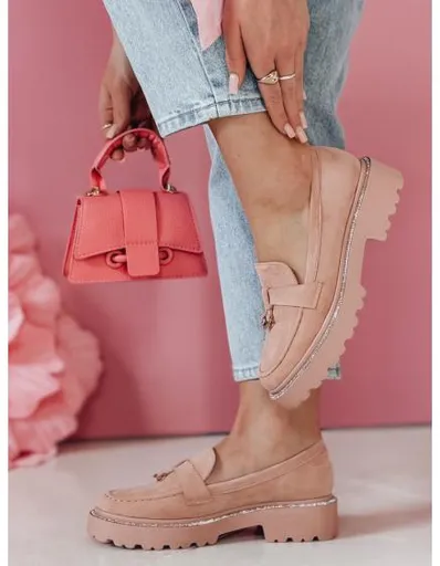 Dámské mokasíny LOAFELIA růžové