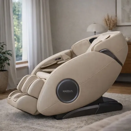 MAXXUS® 82925 Maxxus Masážní křeslo MX 12.0z, champagne, 150 x 80 x 122 cm