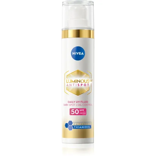NIVEA Luminous denní krém proti pigmentovým skvrnám SPF 50 40 ml