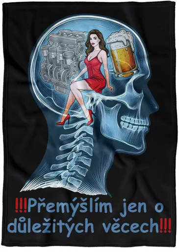 Deka Důležité věci – automechanik (Podšití beránkem: NE)