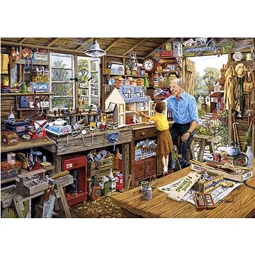 Gibsons Puzzle Dědečkova dílna 1000 dílků (G6061)