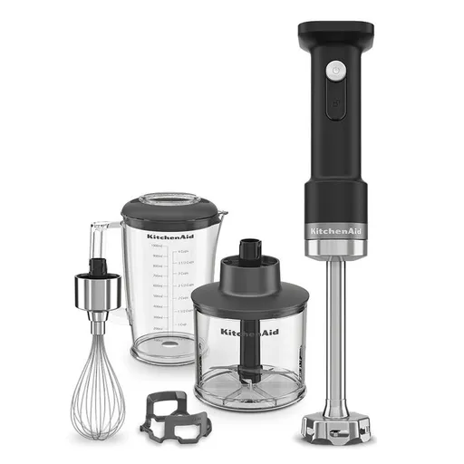 Tyčový mixér 5KHBRV05, bezdrátový, bez baterie, matná černá, KitchenAid