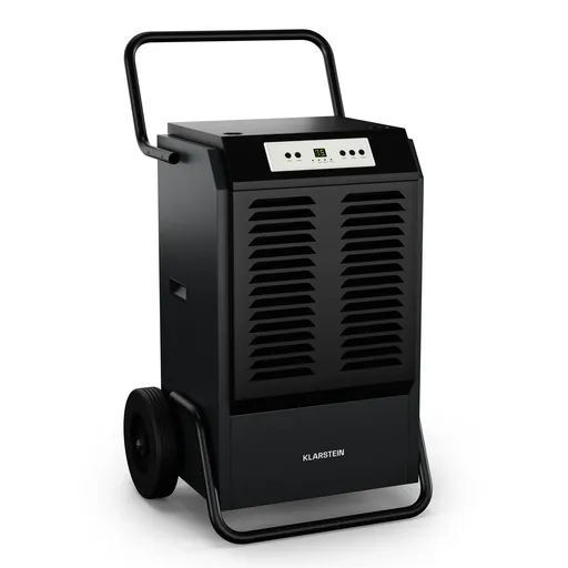 Klarstein DuraDry 90L odvlhčovač vzduchu, 90 l/den, 120-180 m², nerezová ocel, mobilní, 450 m³/h