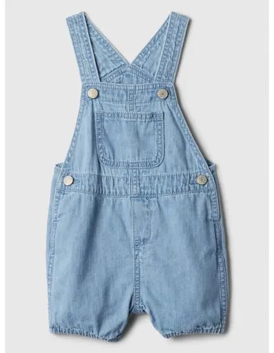 Baby džínové kraťasy s laclem Unisex