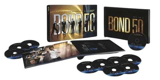 James Bond 50 kolekce (23 BLU-RAY + BONUS BLU-RAY)